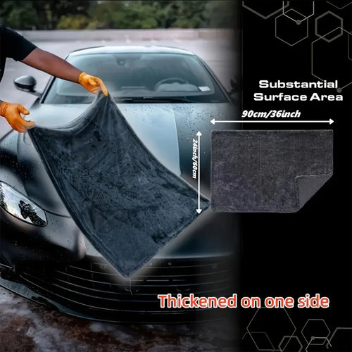 Scraperix Microfiber Car Towel – Extra Absorbent, 16 x 24 in